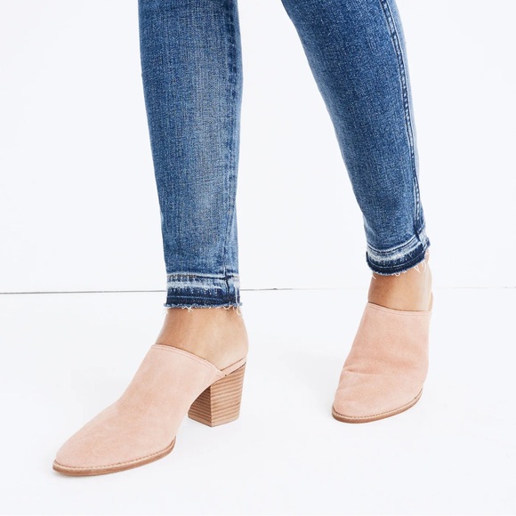 Madewell The Harper Mules in Suede